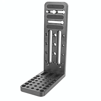 

1 PC Vertical L Plate Bracket Hand Grip for Fluid Head Stabilizer