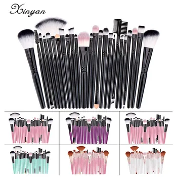 

New Professional Makeup Brush Set Powder Foundation Blush Blending Eyeshadow Nasal Brush Makeup Brush Many Model 25pcs/set