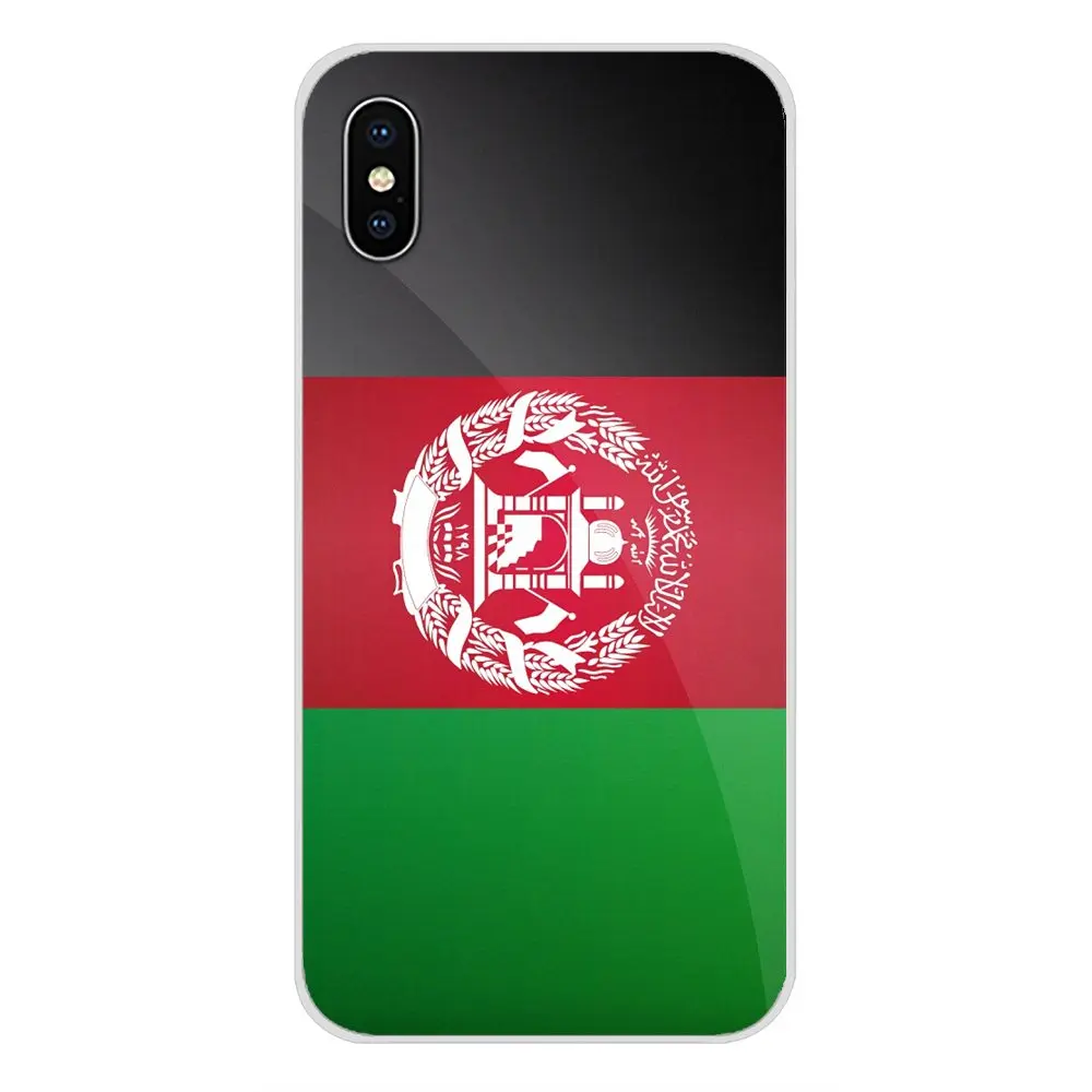 ТПУ прозрачный чехол для Apple iPhone X XR XS 11Pro MAX 4S 5S 5C SE 6S 7 8 Plus ipod touch 5 6 флаг Афган AF - Color: images 9
