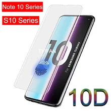 Защитное стекло для Samsung Note 10 Plus закаленное на Galaxy S10 S10e защитная
