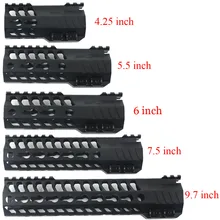 

Tactical Keymod 4.25/5.5/6/7.5/9.7 Inch Handguard Slim Free Float SLR Fishbone Handguards AR-15 M4 Rifle Scope Mount