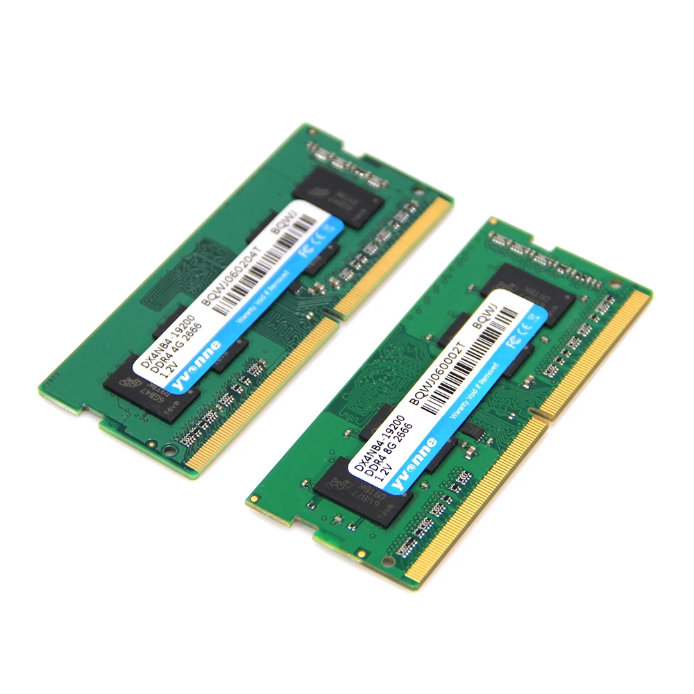 Yvonne DDR4 8 ГБ/4 ГБ 2400 МГц/2666 МГц ноутбук память SODIMM 4 ГБ 8 ГБ 1,2 в ноутбук ram ноутбук память Sodimm