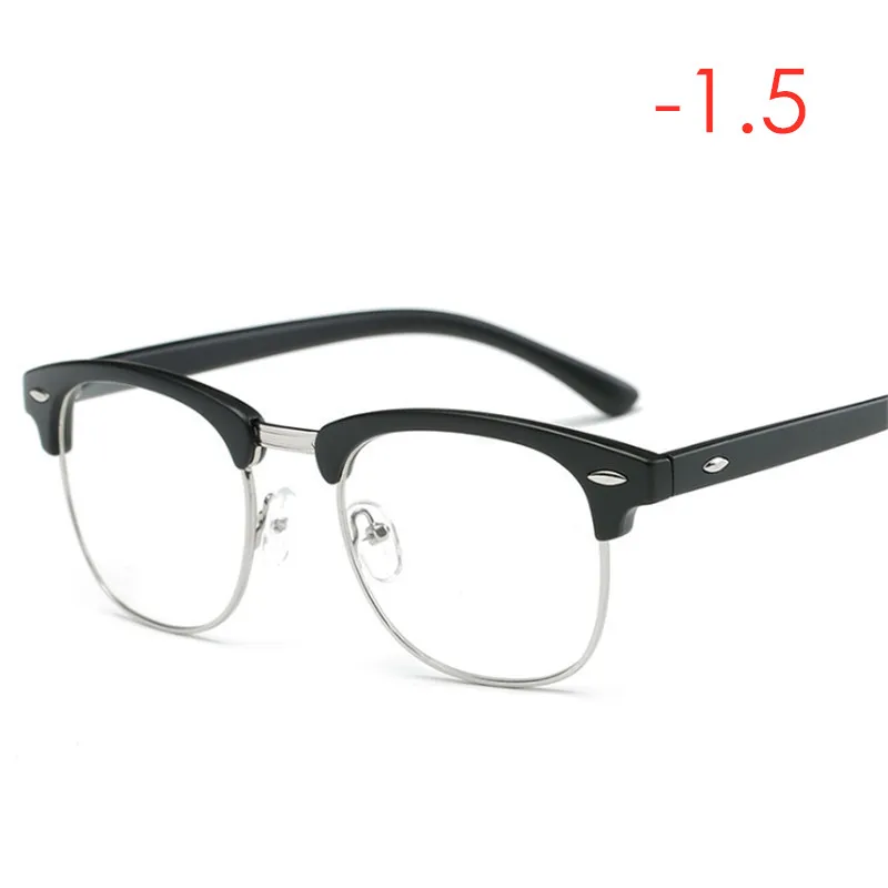 ZN3 black-1.5 Близорукость очки Для мужчин Для женщин близорукие очки близоруким очки со степенью 1,0 1,5 2,0 2,5 3,0 3,5 4,0 4,5 5,0 5,5 6,0 - Цвет оправы: ZN3 black-1.5