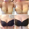 Women Self Adhesive Strapless Bandage Blackless Solid Bra Stick Gel Silicone Push Up women's underwear Invisible Bra ► Photo 2/6