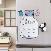 Мягкий Магнитный Магнит для доски стирается доска Рисование меню холодильника с ручками