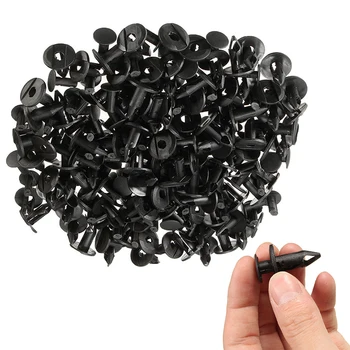 

Bumper For Car Fender Side Skirt Radiator Shield Replacement Plastic Car Rivet Fender 50Pcs Clips Latest Useful