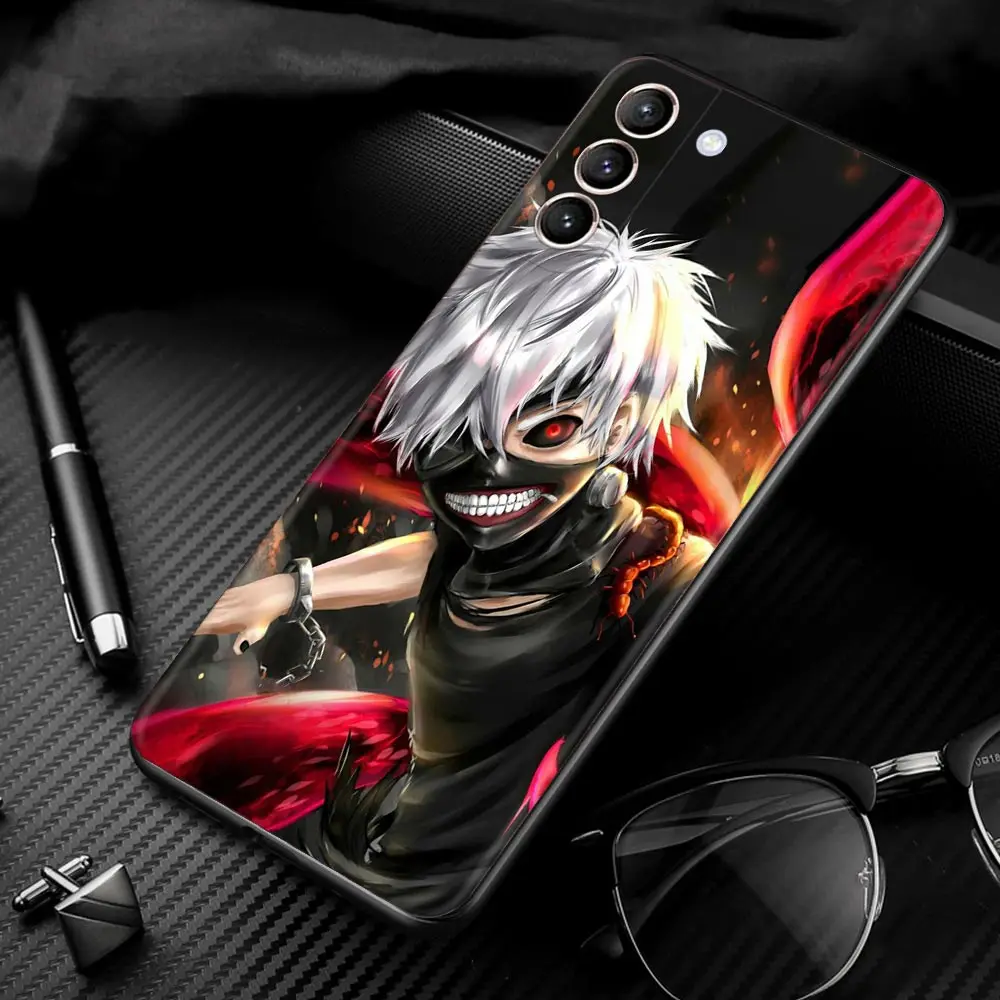 Smartphone Case For Samsung Galaxy S20 FE S21 Ultra S9 S10 Plus Lite S10e Back Cover Funda Bag Anime Manga tokyo ghouls