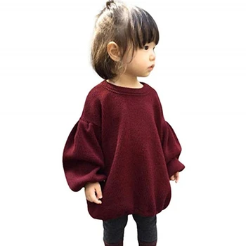 

Pudcoco Kids Baby Girls Clothes Sweater Long Sleeve Tops Pullover Warm Soft Autumn Winter Causal Outfits