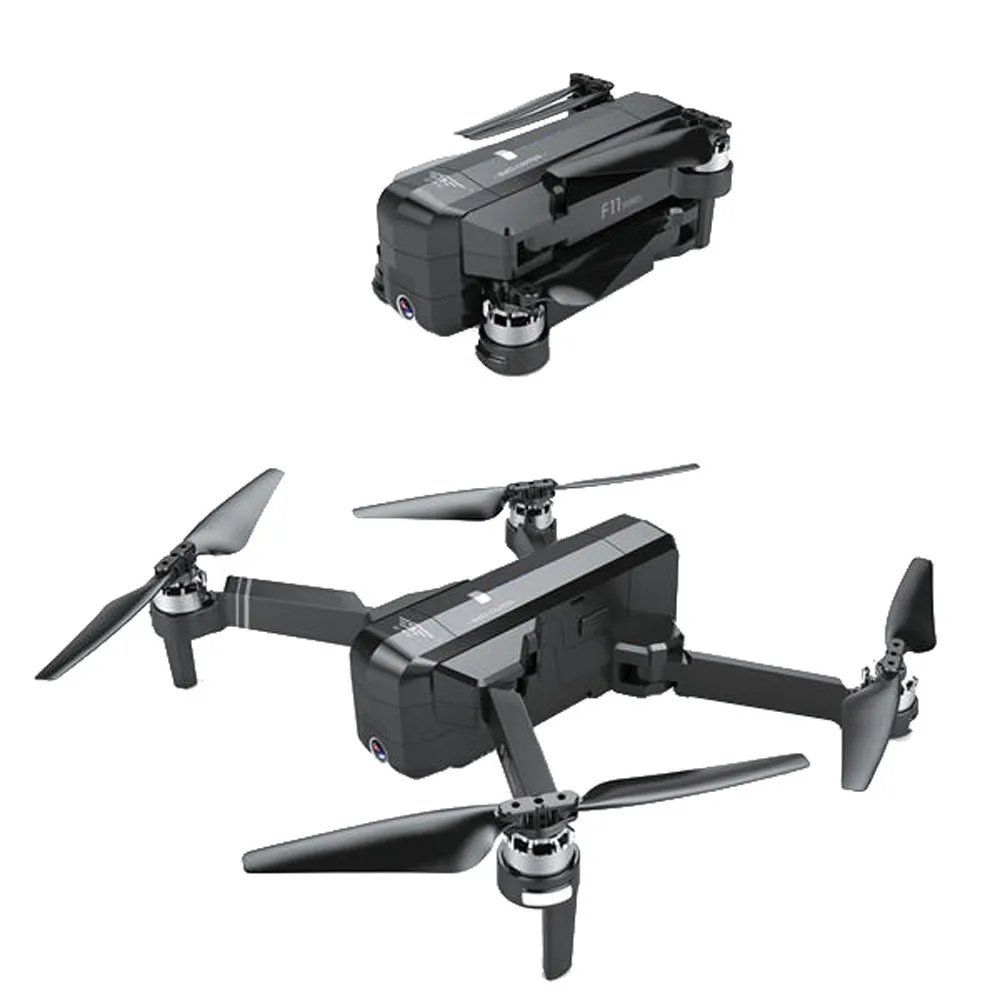 Новогодние подарки игрушки для детей игрушка для мальчиков SJRC F11 Pro gps 5G WiFi FPV 2K HD камера складной бесщеточный Радиоуправляемый Дрон Квадрокоптер