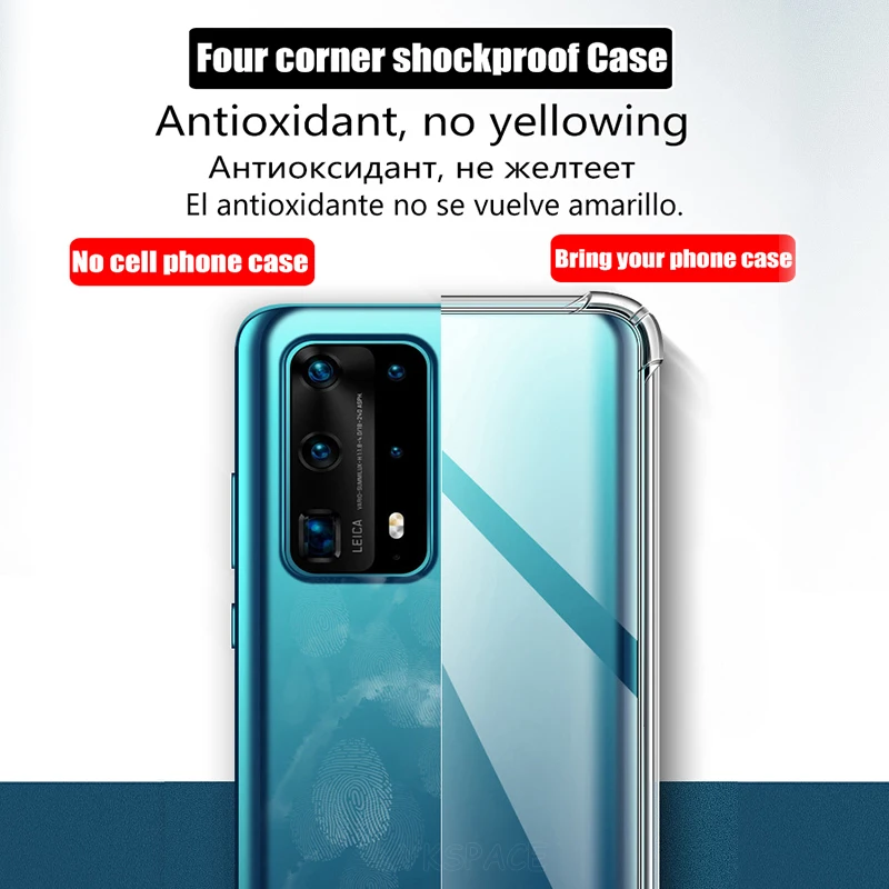 Shockproof Soft Silicone TPU Airbag Phone Case - Anti-Knock Protection Cover