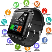 Новинка, стильные Смарт-часы U8 с Bluetooth для iPhone, IOS, Android, часы, часы для ношения, устройство, умные часы, PK, легко носить
