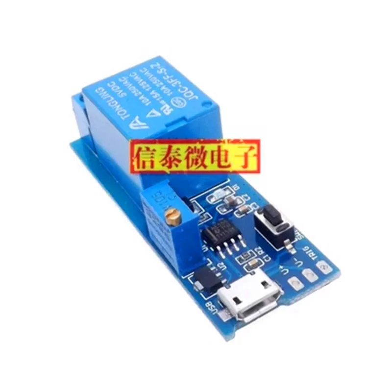 

Wide voltage 5v-30v trigger delay relay module timer module delay switch