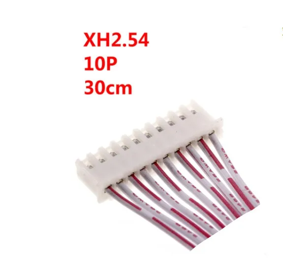 Versatile XH 2.54mm Double-Head Male to Male Cable Connector - Choose Your Pin Pitch (2-10) with 30cm Flat Cable Wire Description Image.This Product Can Be Found With The Tag Names Connectors, Connectors Terminals, Double head, Electrical Equipment Supplies