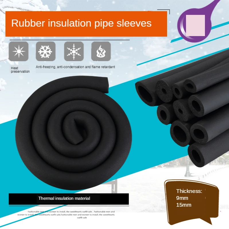 Color : Red, Size : 10mm/0.39in Wall Thickness 15mm ASDFGHJ Pipe Insulation, Soft Foam Insulation Tubing,2M Long Waterproof Heat Insulation Pipe,Easy to Cut Color : Red, Size : 10mm/0.39in Wall Thickness 15mm ASDFGHJ Pipe Insulation, Soft Foam Insulation Tubing,2M Long Waterproof Heat Insulation Pipe,Easy to Cut