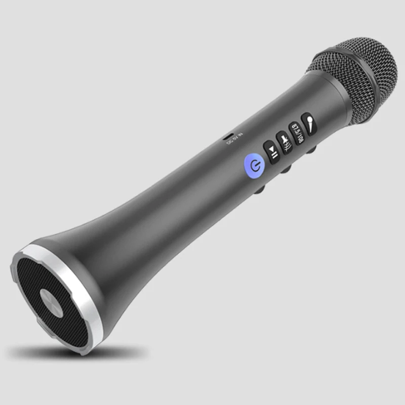 Беспроводной караоке динамик bluetooth c микрофоном 2-в-1 Ручной петь и Запись Портативный КТВ плеер для iOS/андроид