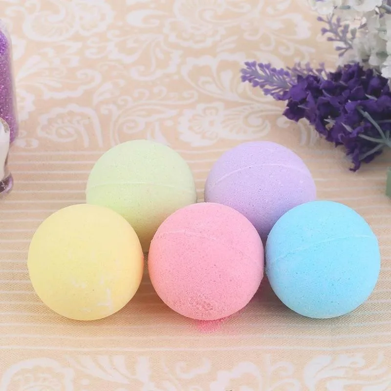 1pcs Bath Bubble Ball Bathing Bomb Exfoliating Aromatherapy Type Body Cleaner Handmade Salt Bombs Moisturizing - Цена: 9,74 руб.