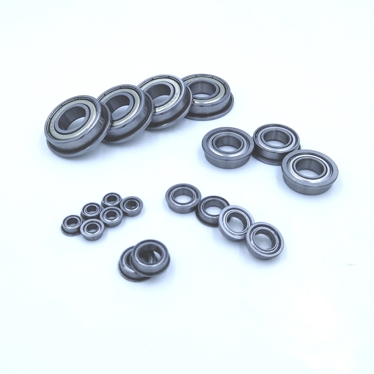 10Pcs 1Lot F693 F693-ZZ F693ZZ F693-2Z F693Z zz z 2z DDRF-830ZZ Flanged Flange Deep Groove Ball Bearings 3 x 8 4mm | Обустройство