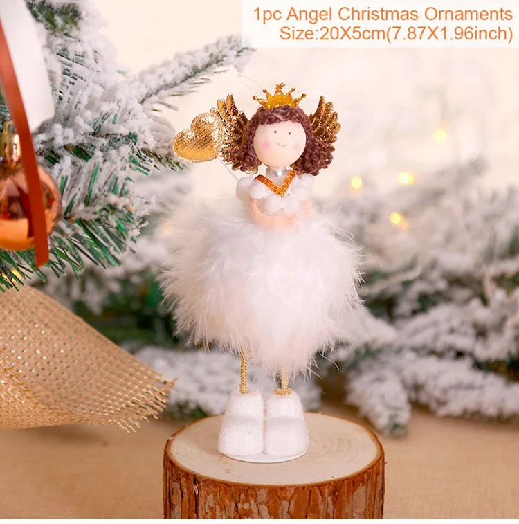 doll 9 Украшение на рождественскую елку, Подвесные Подарки, Рождественское украшение для дома Natal Noel Navidad, Рождественский подвесной декор, новогодний - Цвет: doll 9
