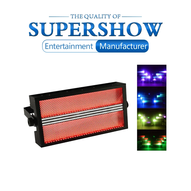 

Super Bright LED RGB 3in1 LED Wash Strobe Light 2in1 Color mix Effect Light for Nightclub DJ Disco Bar Stage Effects