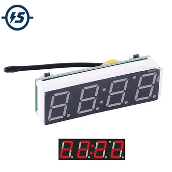

RTC DS1302 Electronic Clock Display Module 3-IN-1 Real Time Clock Temperature Display Voltage Monitor