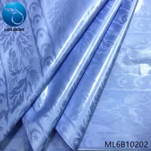 LIULANZHI Африканский хлопок базин ткани новейший стиль нигерийский riche getzner синяя ткань для одежды 10 ярдов/партия ML6B102