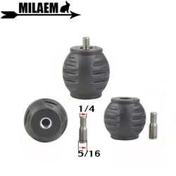 Estabilizador de arco compuesto de tiro con arco, accesorios de caza de arco recurvo, 1 unidad, 5/16 24, estabilizador de tornillo