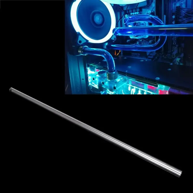 

2Pcs PETG 10x14mm 500mm Computer Water Cooling Rigid Hard Tube Horse Pipe for PC Water Cooling System