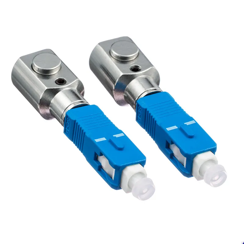 

SC Round Bare Fiber Adapter Connector SC Flange Coupler Optical Fiber Test Temporary,SC Round Bared Fiber Adapter