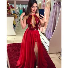 Выпускные платья Длинные Вечерние Платья вечерние праздничные платья