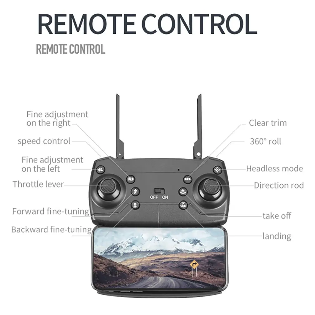 Для SMRC M6 оптическое позиционирование дрона с камерой FPV Квадрокоптер RC дроны HD мини Дрон RC вертолет детские игрушки