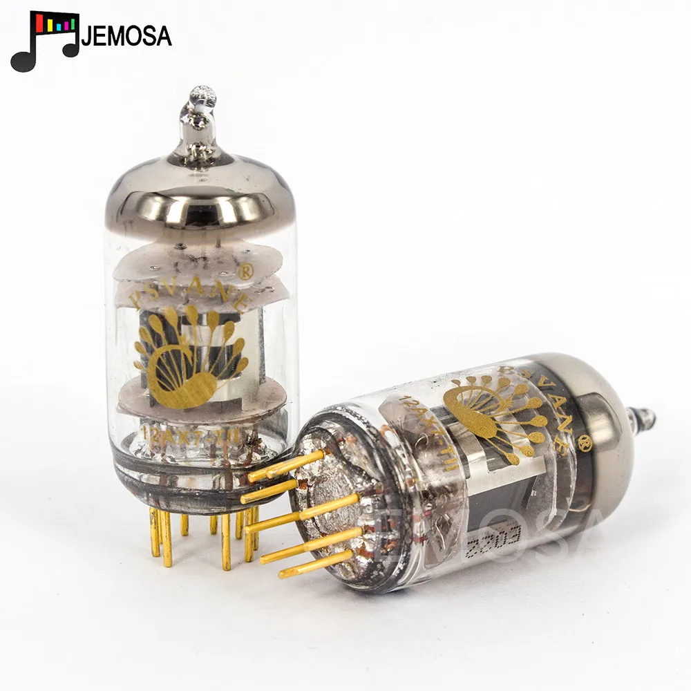 PSVANE 12AX7 вакуумная трубка 12AX7-TII Замена 12AX7 ECC83 электронная трубка винтажная HIFI звуковая вакуумная трубка предусилитель гитарный усилитель