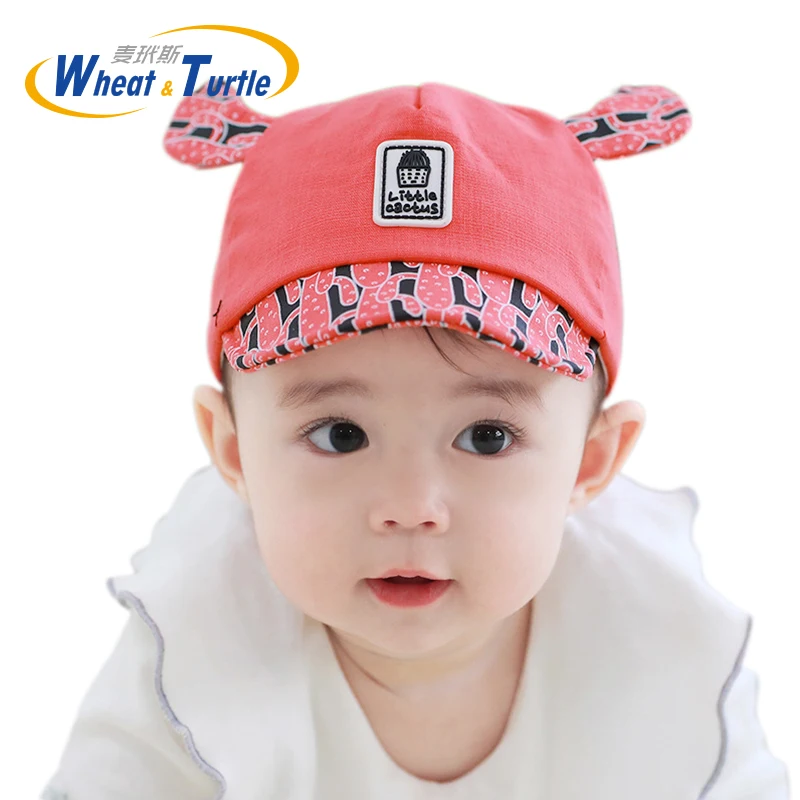 Baby Caps New Girl Boys Cap Summer Hats For Boy Infant Sun Hat With Ear