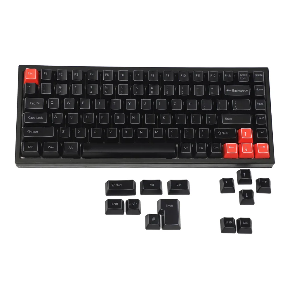 para YMD75, KBD75, Keycool 84, KBD67, XD64, GK64, somente Keycap
