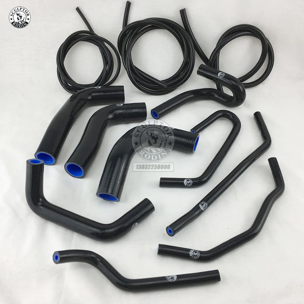 

Silicone Radiator Hose Kit For MAZDA MIATA MX5 1.8L 94-97 + Vacuum HOSE KIT red/blue/black