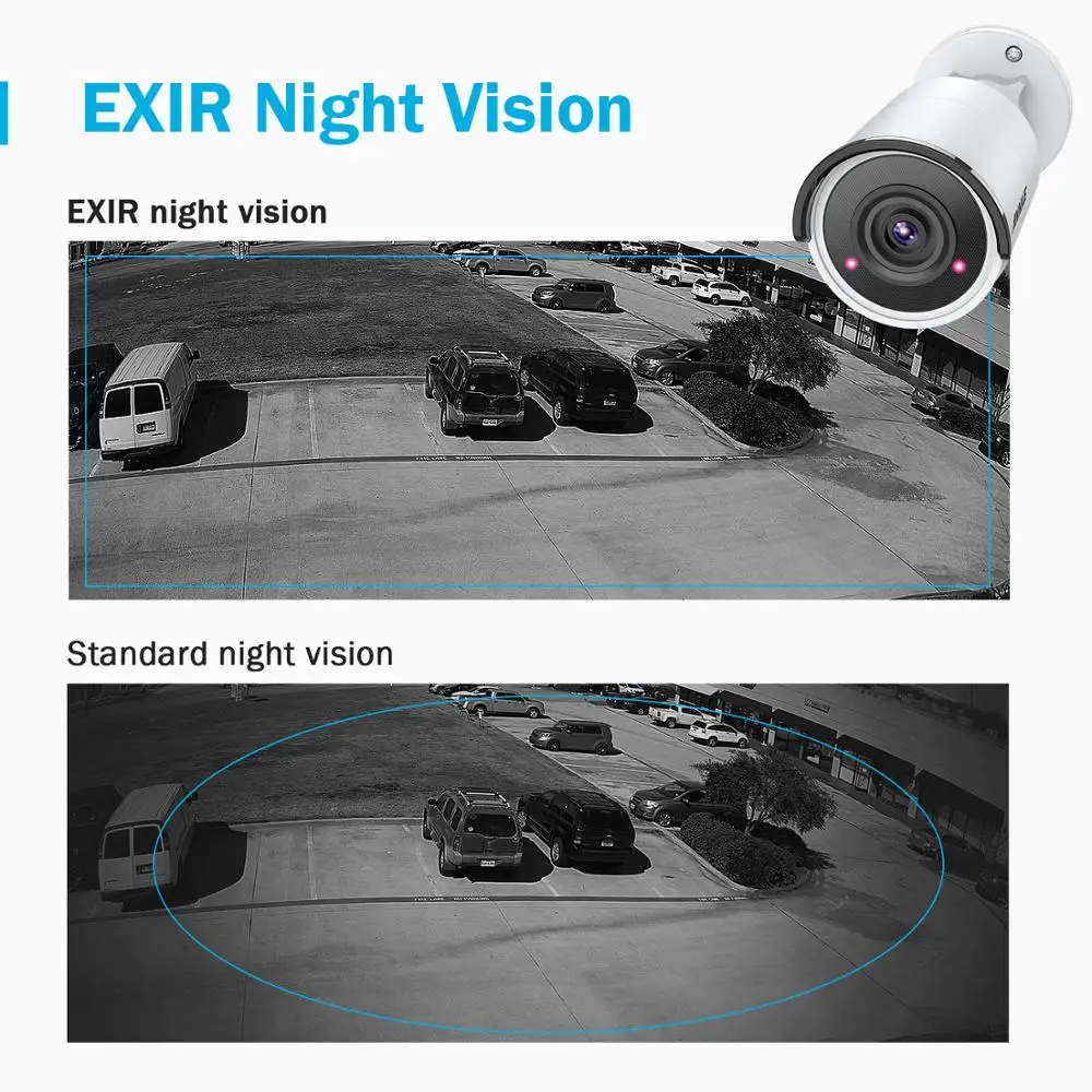 ANNKE 16CH 4K Ultra HD POE сетевая видео система безопасности 8MP H.265+ NVR с 12 шт. 8MP 30m EXIR ночное видение уличная IP камера
