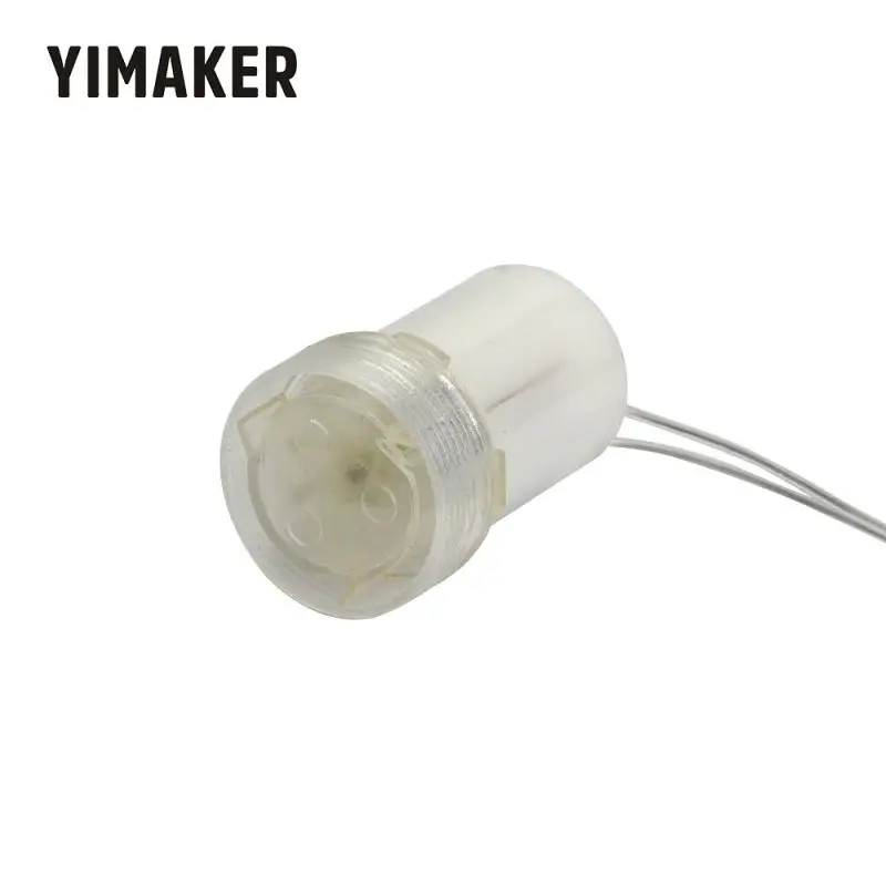 

YIMAKER 1PC AC3V 6V 12V 18V Micro Hydro Generator Pipe Flow Generator For DIY Dcience Experiment