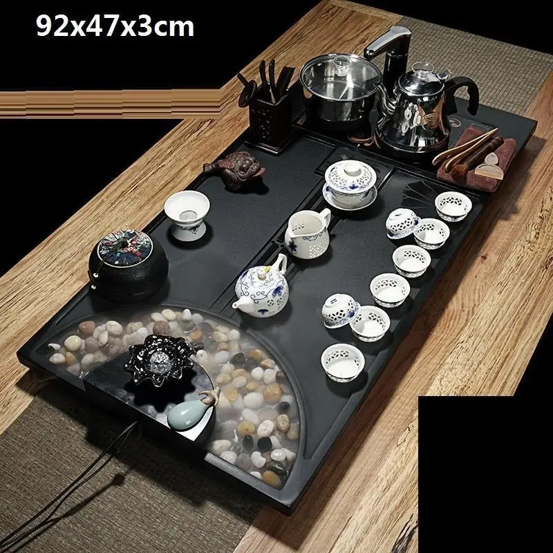Version C Gongfu винтажный чайный набор кунг-фу Keukenhulpjes Ev Dekorasyon Aksesuarlar Organizer Dekoration Чайник Чайная посуда китайский чайный набор - Цвет: Version C