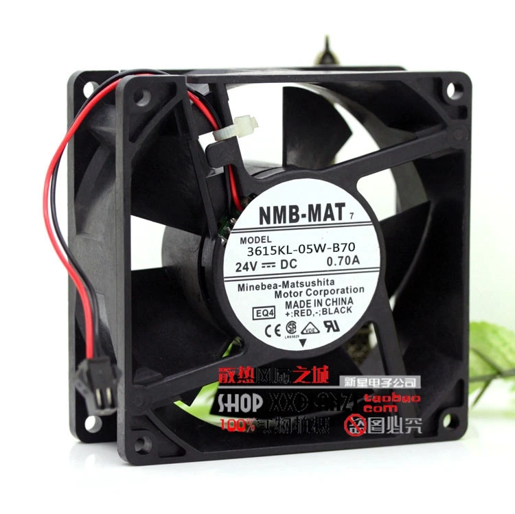 

24V 0.7A 9cmABB 3615KL-05W-B70 inverter dedicated ACS510/550 inverter fan
