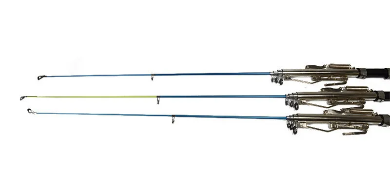 Upgraded 3 Grade Adjustable Automatic Spring Fishing Rod High Strength Fiberglass Pole with Stainless Steel Holder 2.12.42.7M (4)