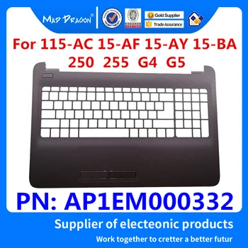 

NEW original UK C shell upper case base cover palmrest For HP 15-AC 15-AF 15-AY 15-BA 250 255 G4 g5 Gray stripe AP1EM000332