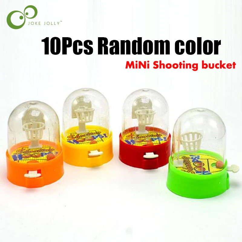 10 шт./лот, мини-игрушки для стрельбы, стрельба пальцем, настольные игры, детские игрушки, Классическая интерактивная игрушка для родителей и детей YJN - Цвет: 10Pcs Random color