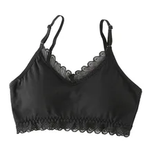 Женский Сексуальный Кружевной укороченный топ, Дамское сексуальное нижнее белье с лентой на груди, Бюстгальтеры без стальных ободков, женское нижнее белье, укороченные топы Haut Femme
