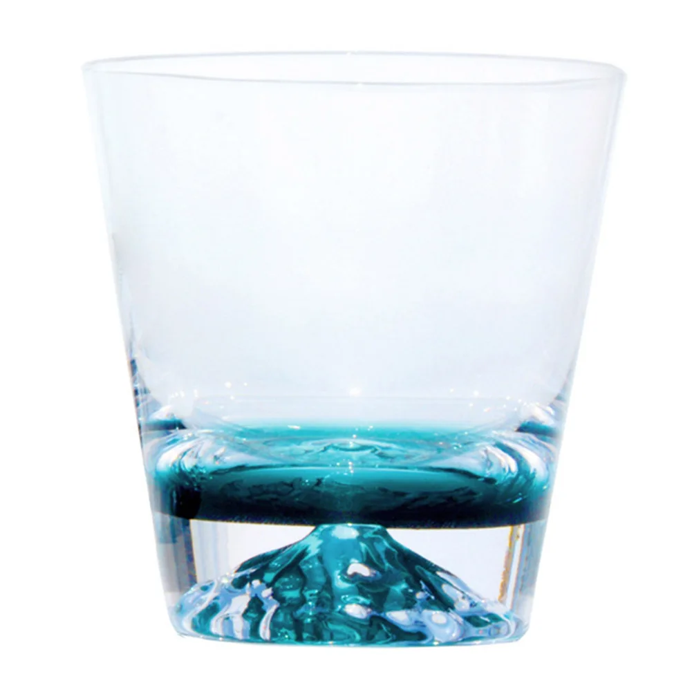 Чернильный синий Айсберг чашка Лимон Стекло напиток чашка японский креативный снег горный стекло JAN88 - Цвет: Синий