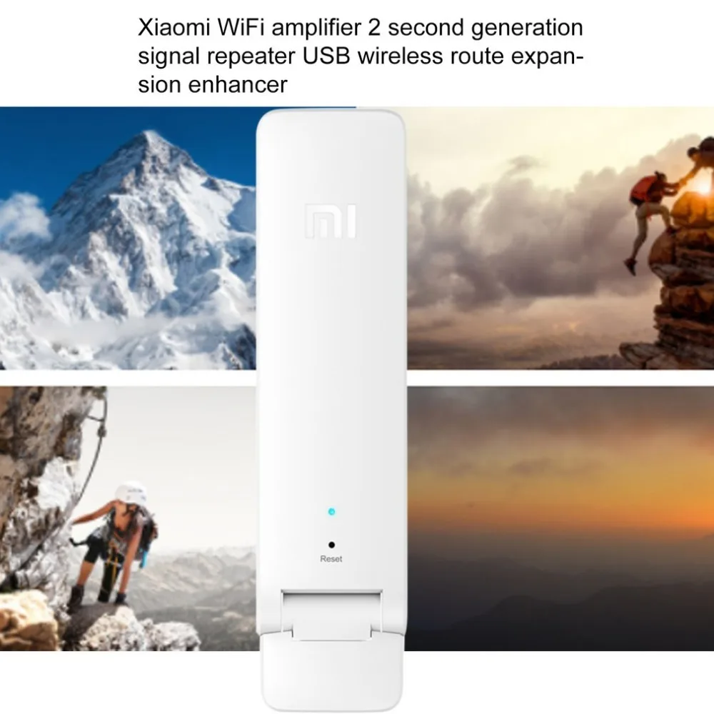 Xiao mi wifi усилитель 2 ретранслятора 300 Мбит/с Универсальный беспроводной Wifi удлинитель антенна Wifi Repitidor усилитель сигнала