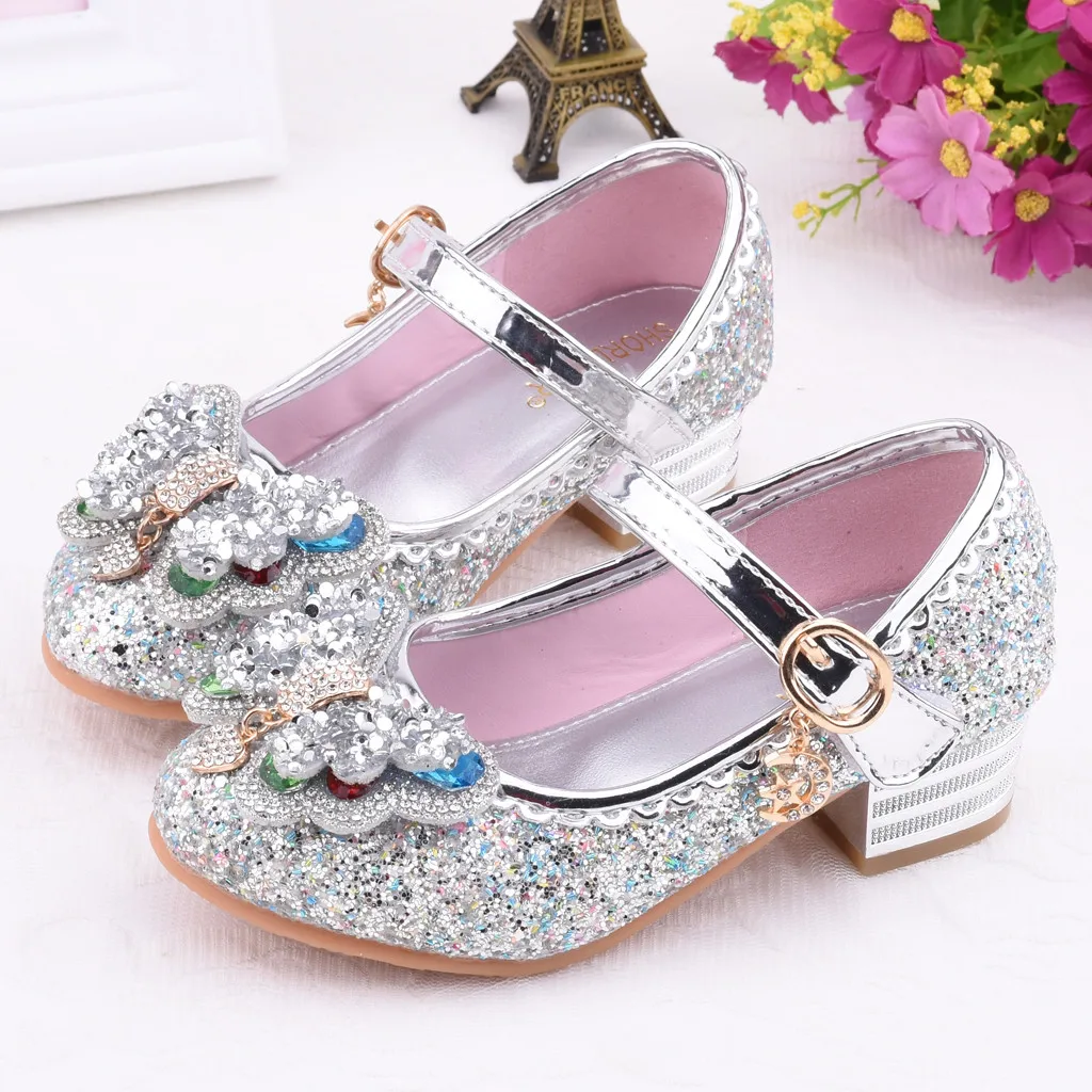 Mini Melissa/детские сандалии для девочек; Летняя обувь; детская обувь для маленьких девочек с жемчужинами и кристаллами; обувь для принцессы сандалии