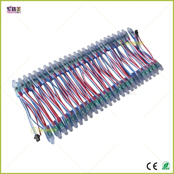 

1000pcs DC5V 12V WS2811 IC RGB LED Module String Light 12mm Full Color IP68 Outdoor Waterproof Advertisement LED Pixel Light