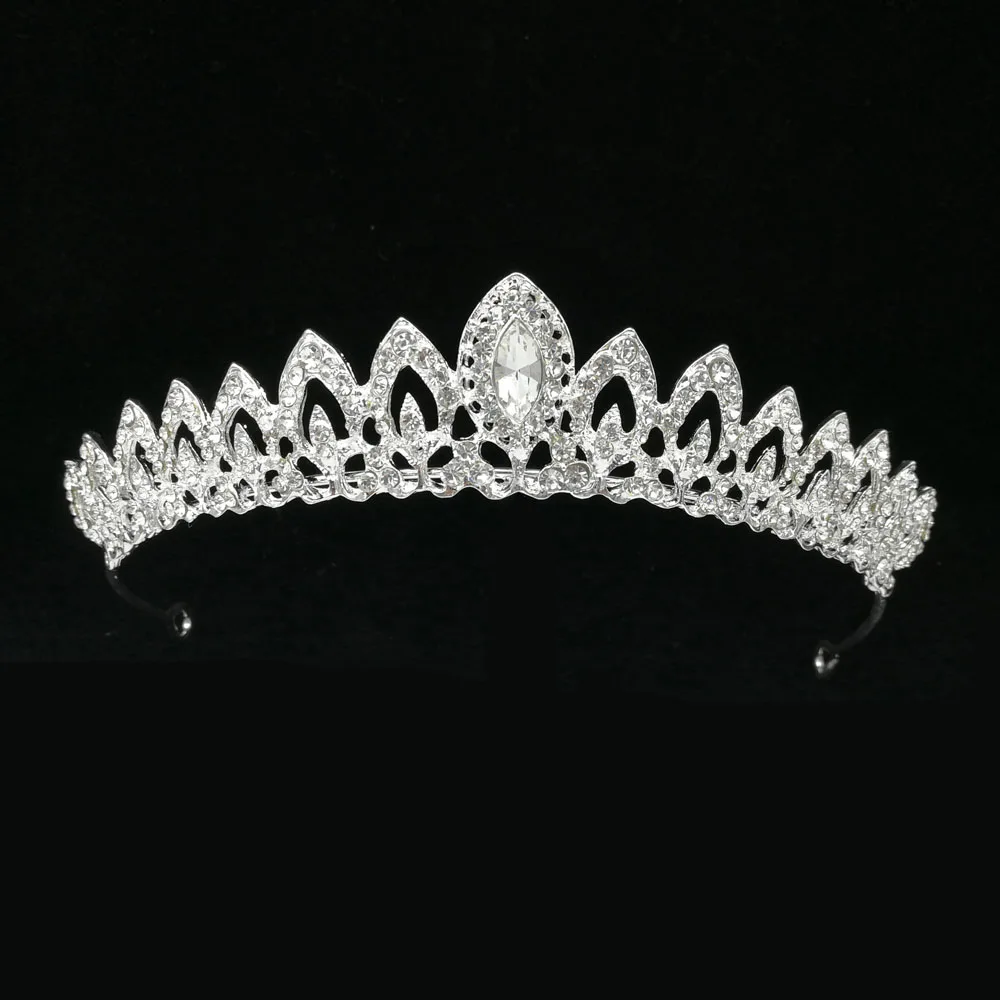 Bridal Headwear Crystal Jewelry Tiara Crown for Wedding