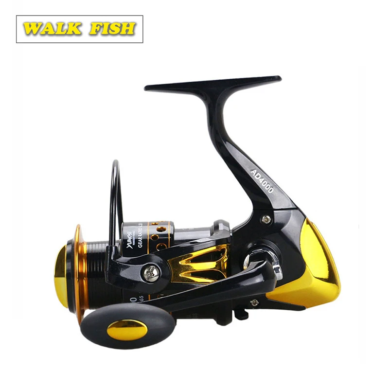 WALK FISH рыболовная Катушка 12 + 1BB AD1000 7000 спиннинговая катушка carpa molinete de pesca колесо