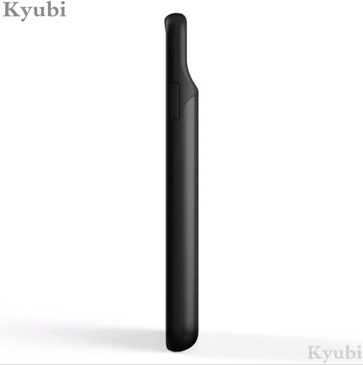 Для iphone x xs зарядное устройство чехол внешний портативный ударопрочный зарядный чехол для iphone x xs роскошный 2 в 1