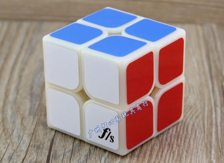 Вечерние является shi Шуан второго заказа Magic Cube 55 мм Клей Бумага-основной Цвет игра 2-заказ гладкой Стразы «Кубик Рубика» Детская образования
